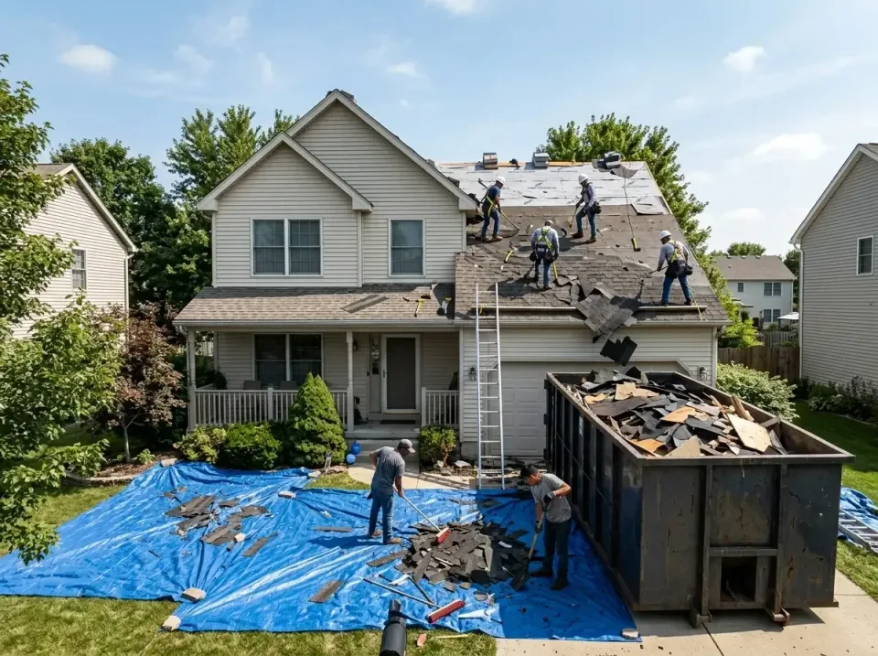 roof-replacement-debris-remova-004 — frequently asked questions, Cheapest Dumpster Rentals in Winter Springs, FL